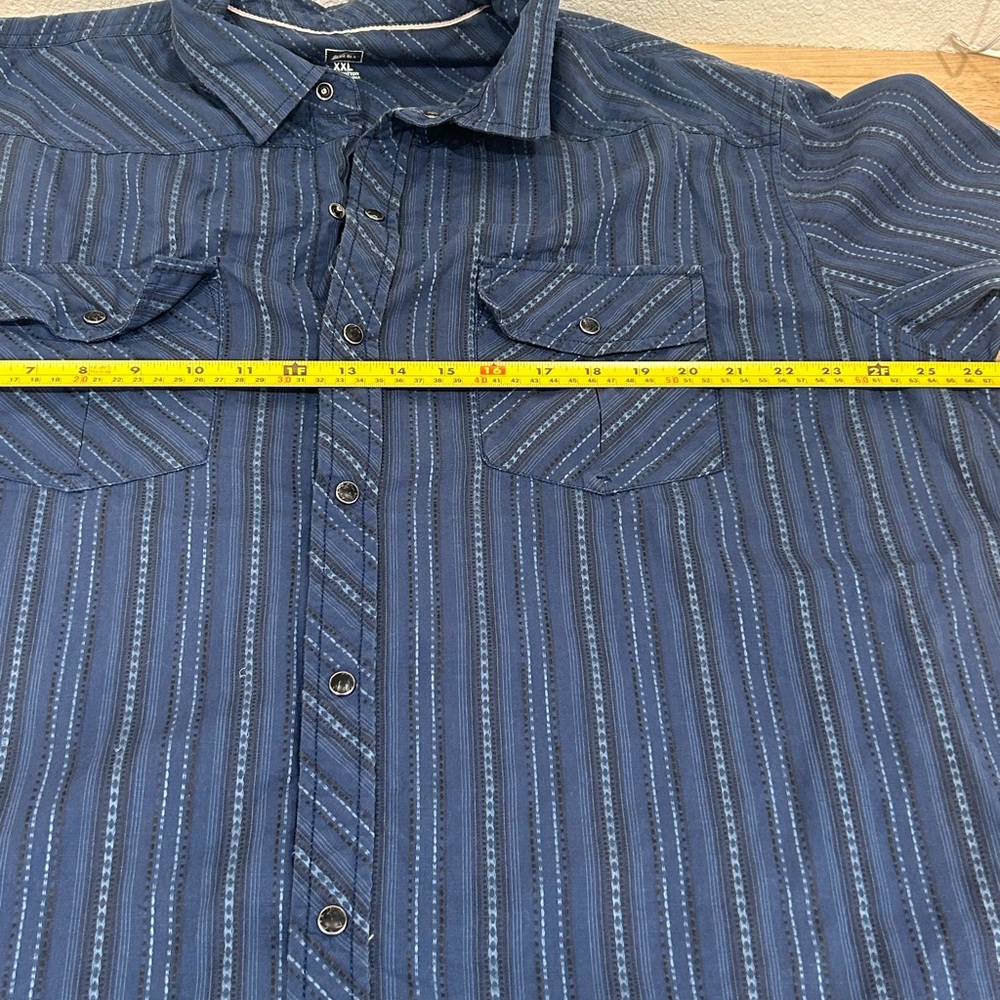 REI Men’s Steen Short Sleeve Button Down Top SZ XXL - Picture 7 of 8